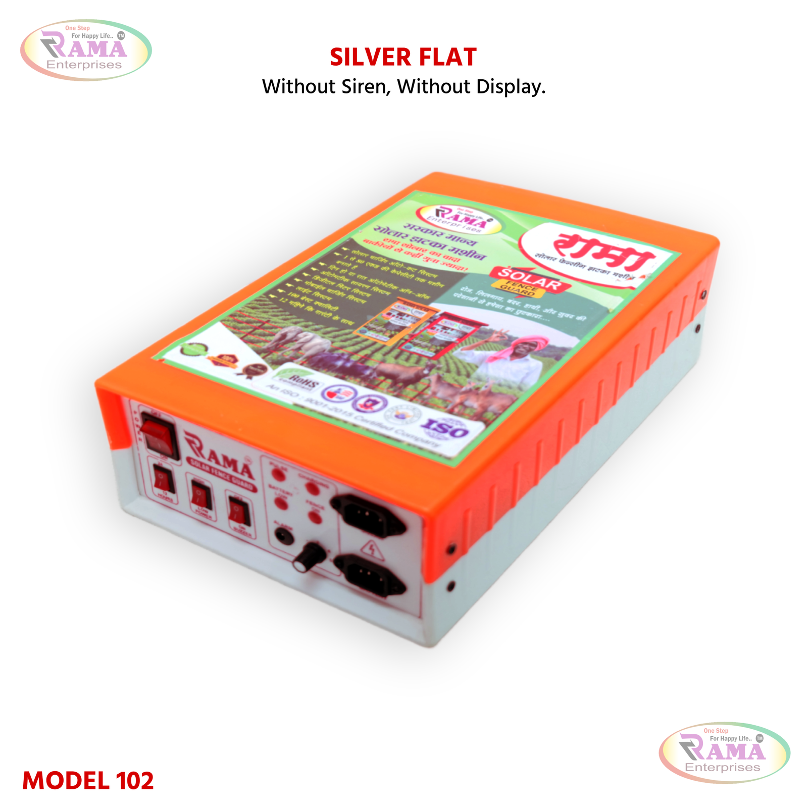 Silver Flat Model 102